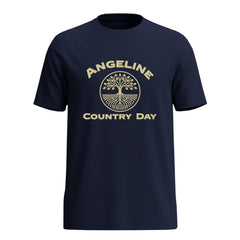 Angeline Country Day - Camiseta de manga larga Performance con logotipo clásico