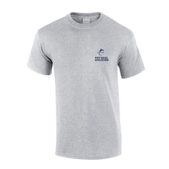 Gray P.E. Sports T-Shirt (On SALE $5.99 While Supplies Last) - FINAL SALE / NO RETURNS