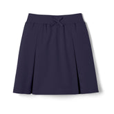 Girl's Navy Kick Pleat Skort