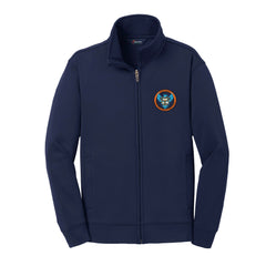 Duval Charter School At Flagler Unisex 2 Pocket Fleece Jacket - While Supplies Last