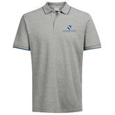 Lakewood Ranch Prep High School Gray Pique Polo w/ Navy Accents - While Supplies List - Final Sale No Returns