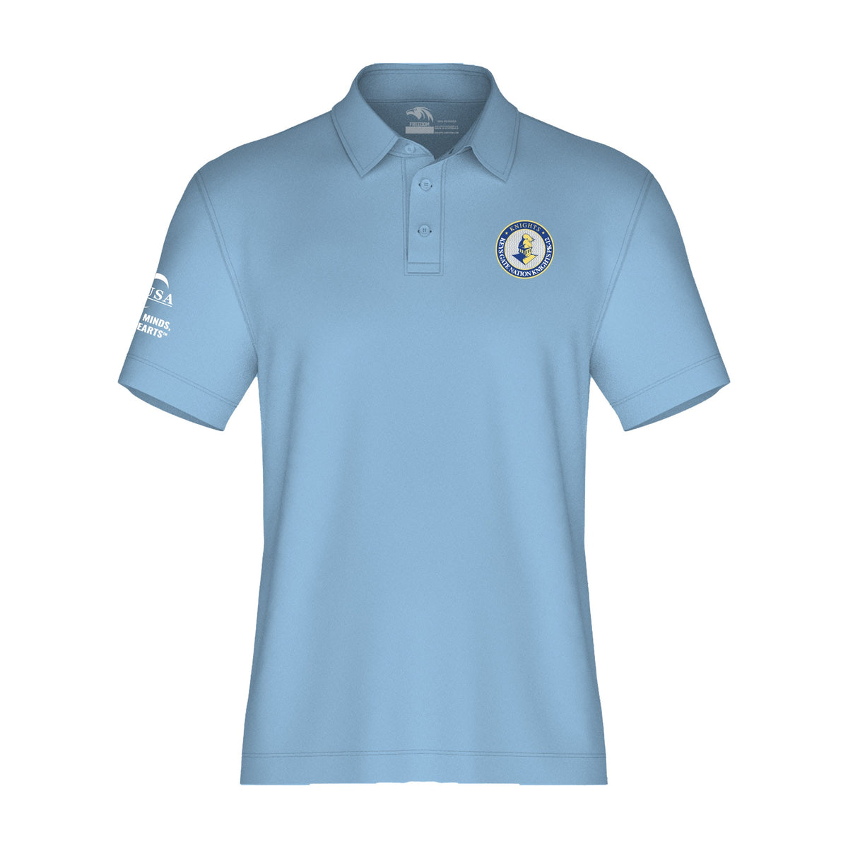 Keys Gate Nation - Freedom Activewear Polo (K-5)