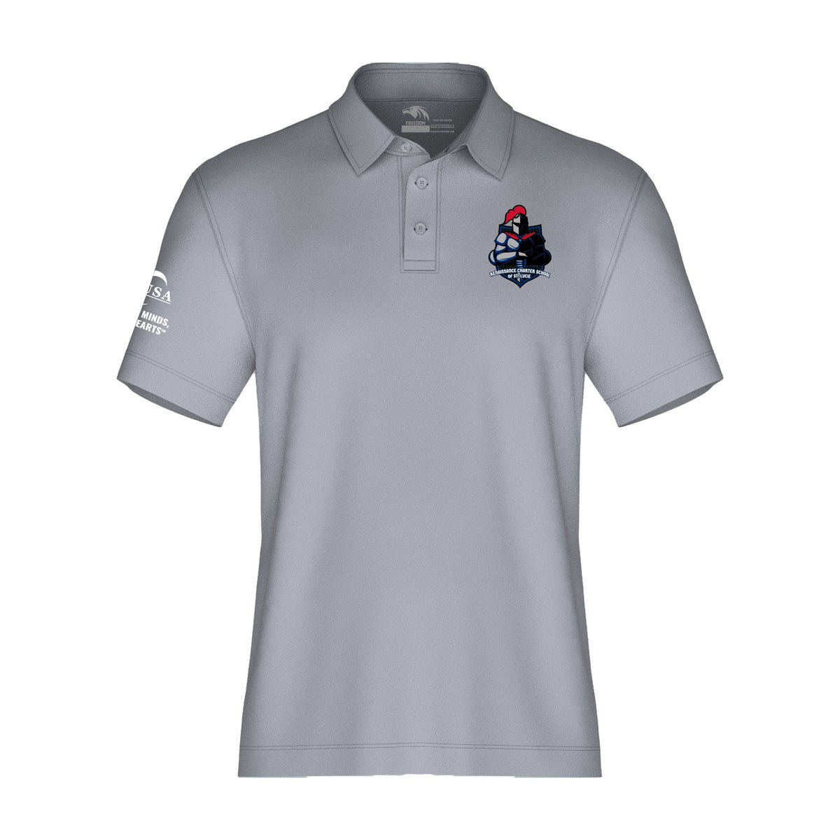 Renaissance Charter School Of St. Lucie - Freedom Activewear Polo (5-8)