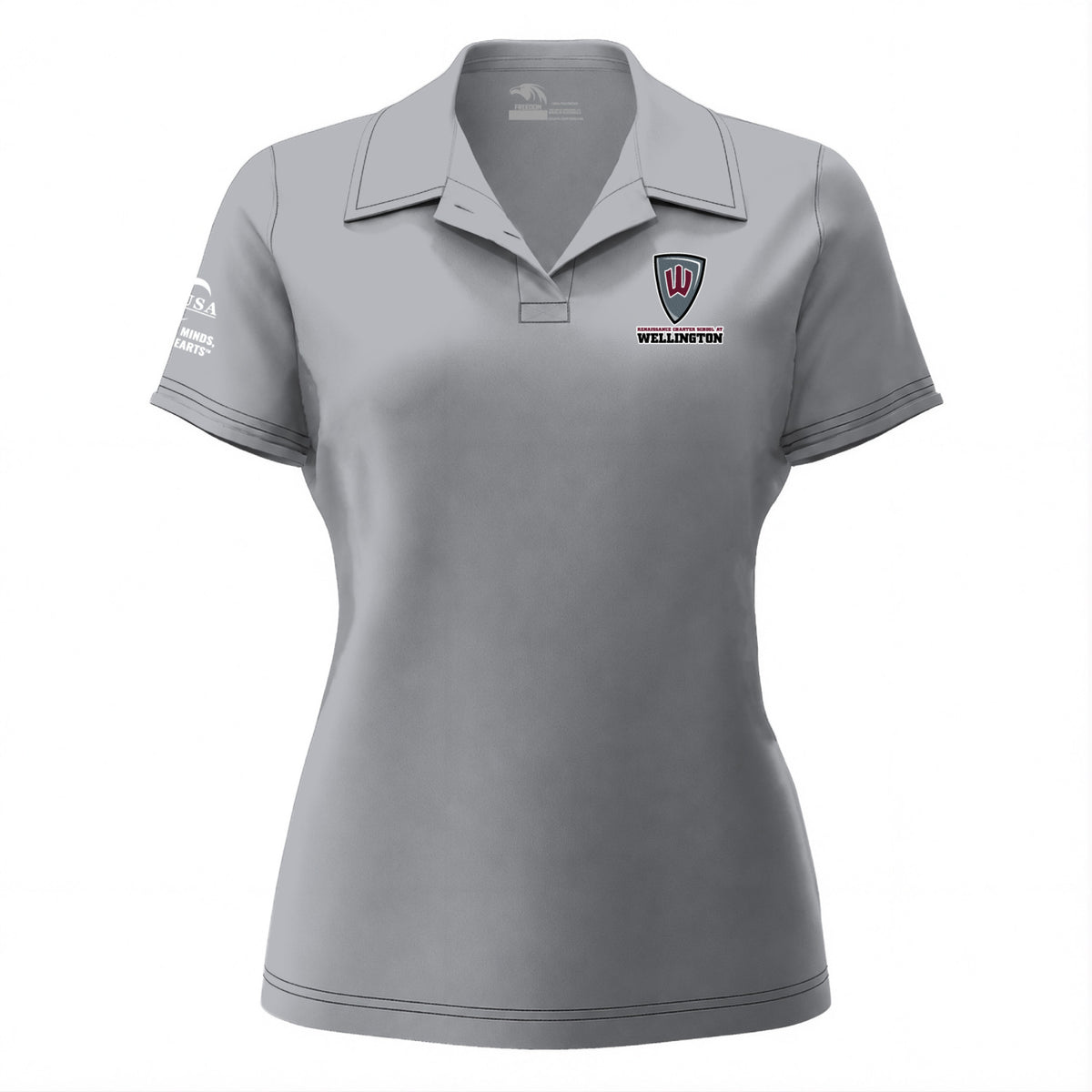 Renaissance Charter School At Wellington - Women's Freedom Activewear Polo (9)