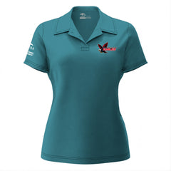 Clay Charter Academy Mascot - Women's Freedom Activewear Polo (9)