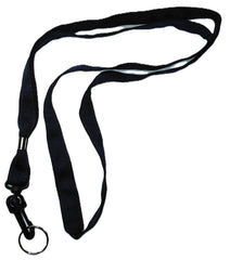Solid Navy Blue Lanyard