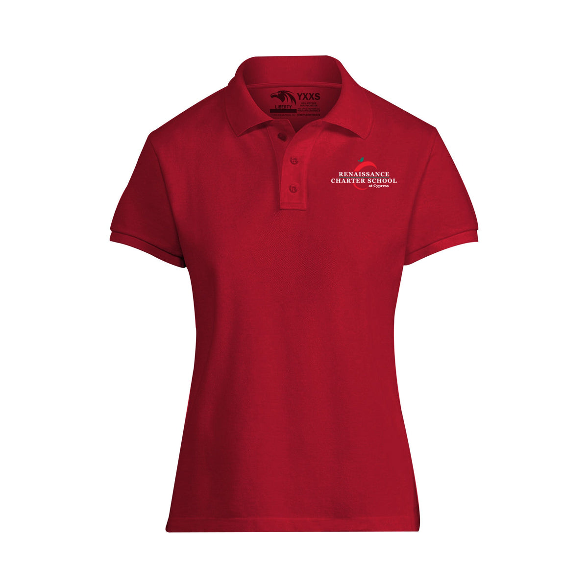 Renaissance Charter School at Cypress (K-5) - Women's Liberty Polo (FINAL SALE / NO RETURNS)
